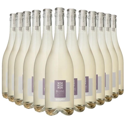 Case of 12 Las Perdices Logia Blanc de Malbec 75cl White Wine